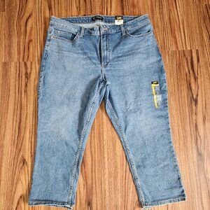 Lee Regular Fit Mid Rise Jeans Women’s Size 18 Medium NWT